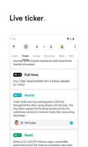 اسکرین شات برنامه FotMob - Soccer Live Scores 7
