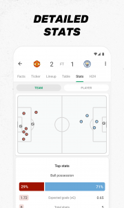 اسکرین شات برنامه FotMob - Soccer Live Scores 5