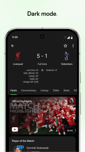 اسکرین شات 4 برنامه FotMob - Soccer Live Scores