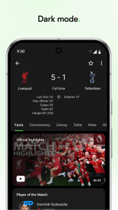 اسکرین شات 4 برنامه FotMob - Soccer Live Scores