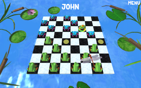 اسکرین شات بازی Frog Checkers 4