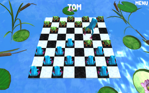 اسکرین شات بازی Frog Checkers 2