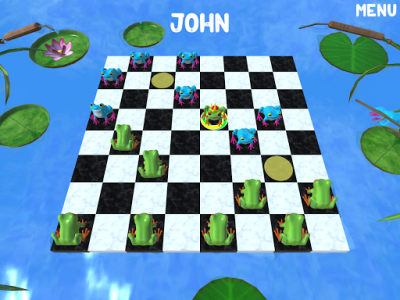 اسکرین شات بازی Frog Checkers 7