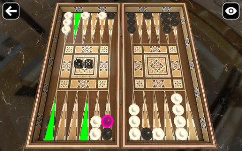 اسکرین شات بازی Original Backgammon 2
