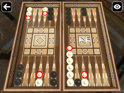 اسکرین شات بازی Original Backgammon 5