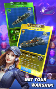 اسکرین شات بازی Battleship & Puzzles: Warship Empire 8