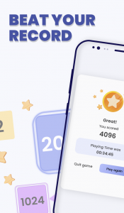 اسکرین شات 3 بازی 2048 Merge: Puzzle Challenge