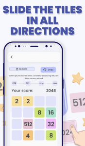 اسکرین شات بازی 2048 Merge: Puzzle Challenge 2