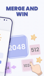 اسکرین شات بازی 2048 Merge: Puzzle Challenge 4