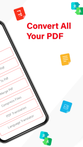 اسکرین شات 2 برنامه All PDF Converter: Translator