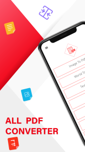 اسکرین شات 1 برنامه All PDF Converter: Translator