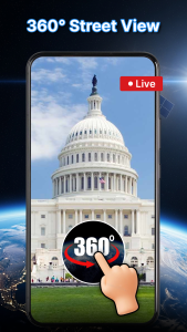 اسکرین شات 3 برنامه GPS Route Map Navigation