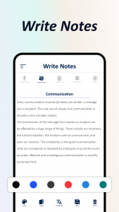 اسکرین شات 2 برنامه Voice Notepad - Speech to Text
