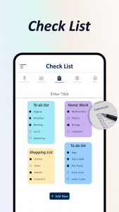 اسکرین شات 3 برنامه Voice Notepad - Speech to Text