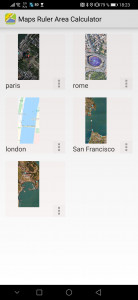 اسکرین شات برنامه Maps Ruler Area Calculator 6