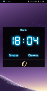 اسکرین شات برنامه Alarm Clock Neon 5