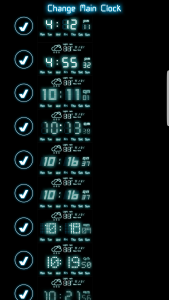 اسکرین شات 2 برنامه Digital Alarm Clock