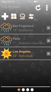 اسکرین شات 7 برنامه Weather Clock