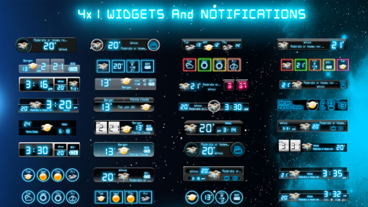 اسکرین شات 8 برنامه Weather Neon