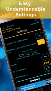 اسکرین شات 7 برنامه Weather Rise Clock 30+ Widgets