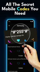 اسکرین شات 2 برنامه Secret Codes And Mobile Hacks