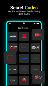 اسکرین شات برنامه Secret Codes And Mobile Hacks 6