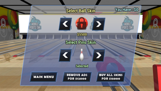 اسکرین شات بازی Bowling 3D - Real Match King 4