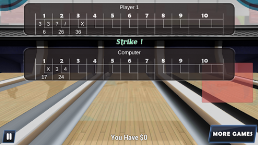 اسکرین شات بازی Bowling 3D - Real Match King 3