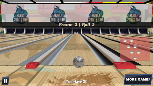 اسکرین شات بازی Bowling 3D - Real Match King 5
