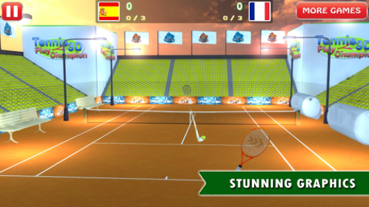 اسکرین شات بازی Tennis Championship Clash - Ultimate Sports Battle 1
