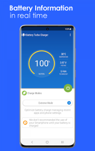 اسکرین شات برنامه Battery Turbo Charge Optimizer 1