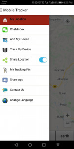 اسکرین شات برنامه Mobile Tracker 3