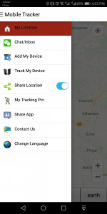 اسکرین شات برنامه Mobile Tracker 1