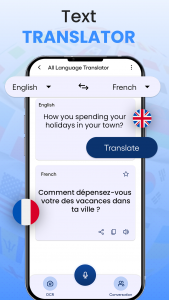 اسکرین شات برنامه All Languages Translator 6