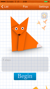 اسکرین شات برنامه How to Make Origami Animals 3