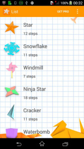 اسکرین شات برنامه Origami Instructions For Fun 1