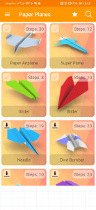 اسکرین شات برنامه 3D Paper Planes, Airplanes 1