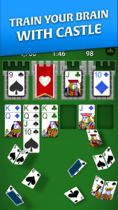 اسکرین شات بازی Castle Solitaire: Card Game 1