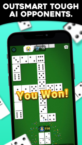 اسکرین شات بازی Dominoes: Classic Tile Game🂑 4