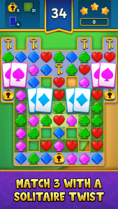 اسکرین شات 1 بازی Solitaire Match 3