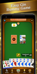 اسکرین شات بازی Gin Rummy Classic 1