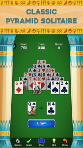 اسکرین شات 3 بازی Pyramid Solitaire - Card Games