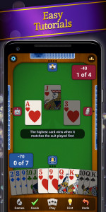 اسکرین شات بازی Spades: Classic Card Games 2