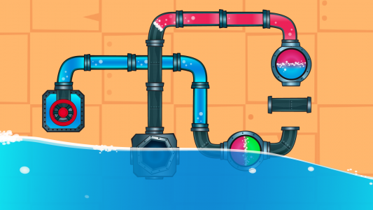 اسکرین شات بازی Water Pipes 3