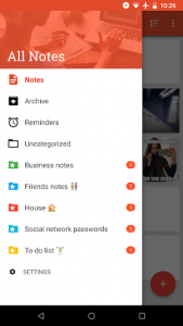 اسکرین شات برنامه All Notes: Notepad, Check-List, Planner, Organizer 2