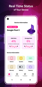 اسکرین شات 1 برنامه CPU-M Pro - Device Info