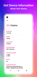 اسکرین شات 4 برنامه CPU-M Pro - Device Info