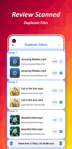اسکرین شات 3 برنامه Duplicate Files Remover
