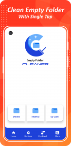 اسکرین شات 1 برنامه Empty Folder Cleaner