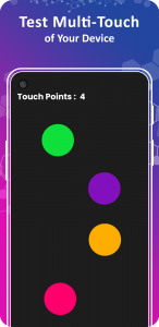اسکرین شات برنامه Touch Screen Test - Multi-Touc 3